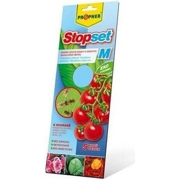 PROPHER Stopset M - modré lepové desky 25x10cm 5ks