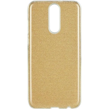 Forcell Блестящ Силиконов Калъф за HUAWEI Mate 10 Lite, FORCELL Shining Case, Златист (5901737873972)