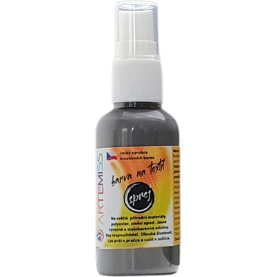 Artemis farba na textil v spreji 91 strieborná 50 g