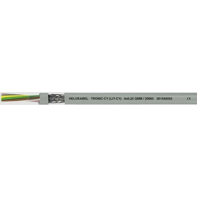 Helu 20003-1000 dátový LiYCY 4 x 0.14 mm² sivá 1000 m