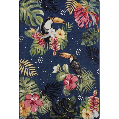 Hanse Home Collection Flair 105609 Tropical Dream Blue Multicolored Viacfarebná