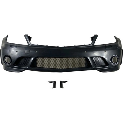 Предна броня за Mercedes C-class W204 (2007-2011) - AMG look - без халогени (PX-GZ2-054)
