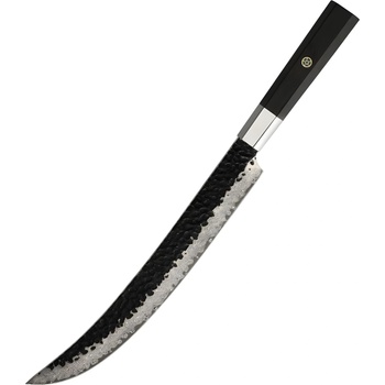 HARAHU Дамаски кухненски нож YU-37441 - Slicer / Кафяв KP37441 (YU-37441)