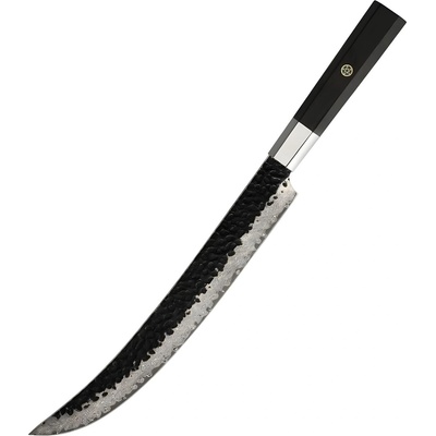 HARAHU Дамаски кухненски нож YU-37441 - Slicer / Кафяв KP37441 (YU-37441)