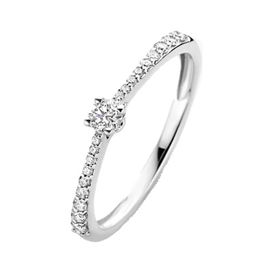 Blush Диамантен пръстен от бяло злато Blush 1658WDI (1658WDI)