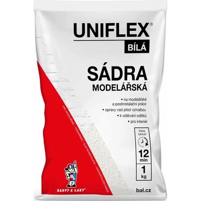 SÁDRA BIELA 1 KG