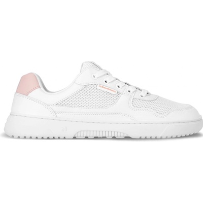 Be Lenka barefoot tenisky Barebarics Zing Fresh White & Coral Pink