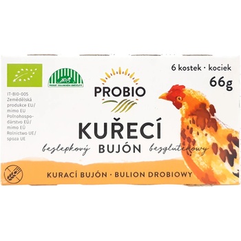 Probio Bujón kurací - kocky BIO 6 x 11 g