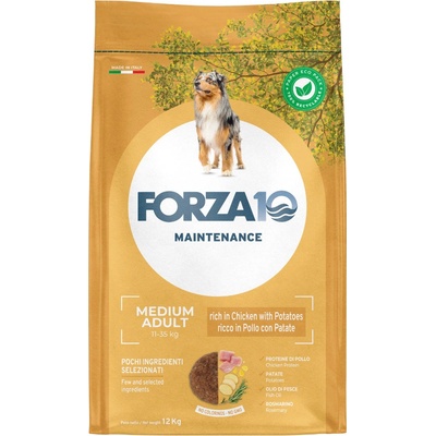 Forza 10 Maintenance Medium kuřecí & brambory 2 x 12 kg
