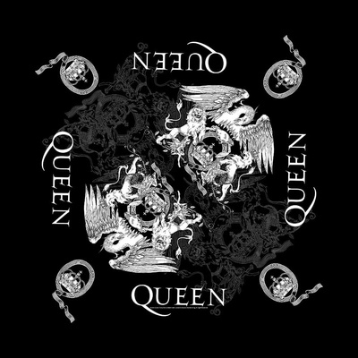 Queen Crest čierna