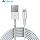 Devia EC080 USB - Lightning, 1m, bílý