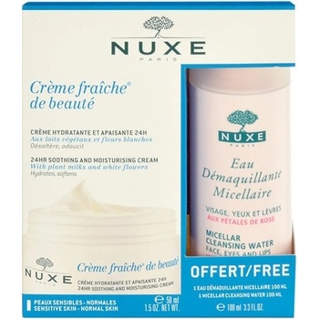 Nuxe Creme Fraîche de Beauté zklidňující a hydratační krém pro normální pleť 24hr Soothing and Moisturizing Cream 50 ml