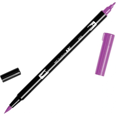 Oboustranný štětcový fix Tombow ABT DUAL - fialová Barva: 665 - Purple