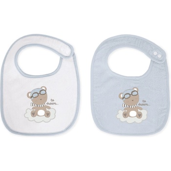 Image 1 of KikkaBoo Сет 2 бр. хавлиен лигавник тери Dreamy Flight Blue (31104010045)