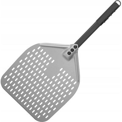 Lopata na pizzu Hendi 618080 perforovaná štvorcová 350x710 mm hliník