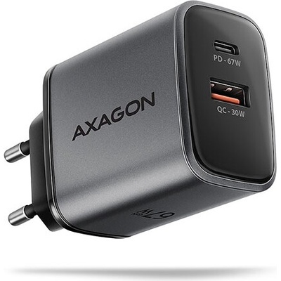AXAGON ACU-PQ67 - PD3.0 & QC4+ 2xOUTPUTS wall charger 67W (ACU-PQ67)