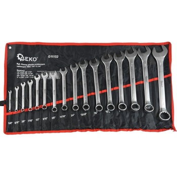 Geko Sada plochých a očkových kľúčov 16ks G11152