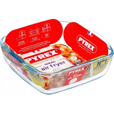 Pyrex Misa zapekacia štvorcová Air Fryer 1 l 20x17x6 cm 1 l