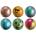Ferplast Dog Ball - Мека гумена топка за кучета, гланцирана 6 см