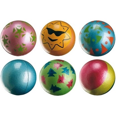 Ferplast Dog Ball - Мека гумена топка за кучета, гланцирана 6 см