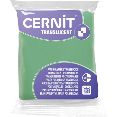 Cernit Polymer Clay Translucent Полимерна глина Lime Green 56 g (CE0920056605C)