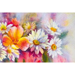 DIMEX ART Флизелинов фототапет картина - пролетен букет от цветя 375 x 250 см