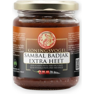 Köningsvogel Sambal Badjak Extra Heet 280g