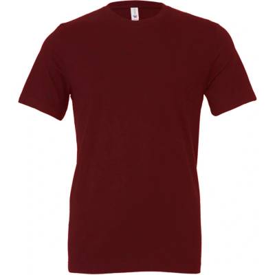 Canvas tričko s krátkým rukávem CV3001 Maroon