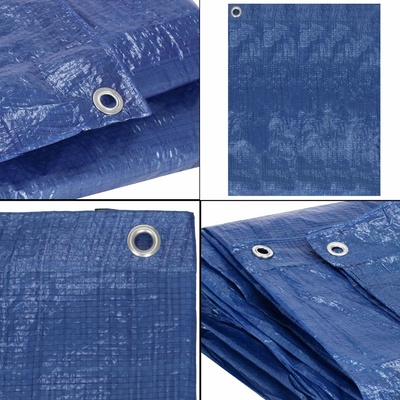 Springros krycí plachta s oky 2 x 3 m 60g PE modrá PROTECT GA2123-XG