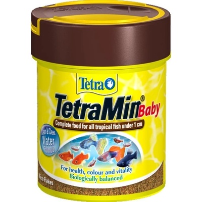Tetra - TetraMin Baby - специализирана храна за новородени рибки до 1 см. 66 мл