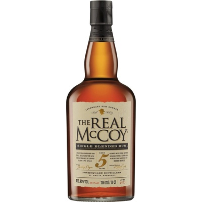 The Real McCoy 5y 43% 0,7 l (čistá fľaša)
