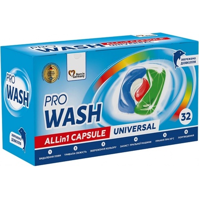 ProWash Universal kapsle 32 PD – Zboží Mobilmania