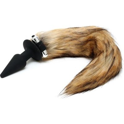 Rimba Silicone Butt Plug with Fox Tail
