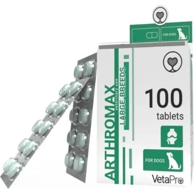 Vetapro Dog Arthromax velká plemena 100 tbl