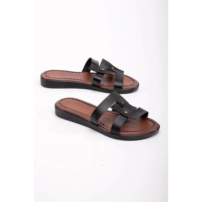 Moda Trend Дамски чехли - Черни #370797 (370797_Черно)