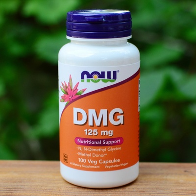Now Foods DMG Dimethylglycin 125 mg 100 rostlinných kapsúl