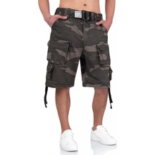 Surplus pánske cargo šortky DIVISION black camo
