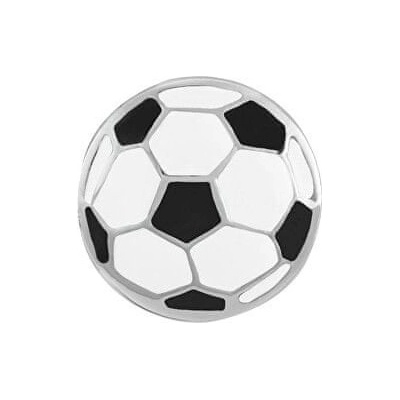 Troli štýlová brošňa s dizajnom futbalovej lopty KS-210