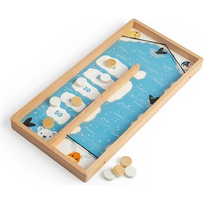 Bigjigs Toys Hra s puky na ledě
