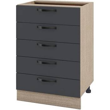 Image 1 of ИРИМ Долен кухненски шкаф Сити МФ-Карбон мат-11-29 60 см