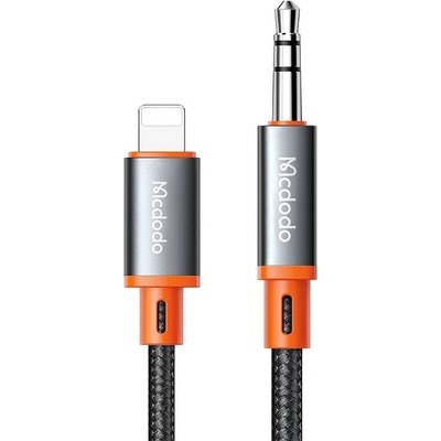 Mcdodo Аудио кабел Mcdodo CA-0890, Lightning към 3.5mm AUX mini jack, 1.8m, Черен (CA-0890)