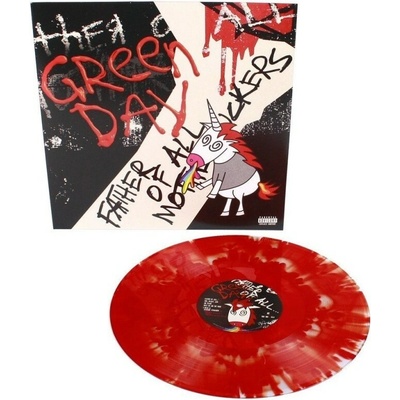 GREEN DAY - FATHER OF ALL… - RED VINYL ALBUM - INDIE EXCLUSIVE LP