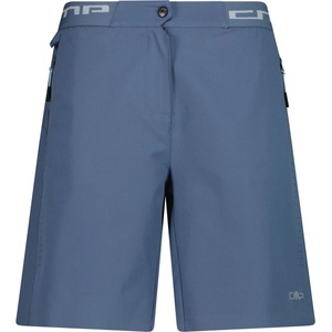 CMP Дамски шорти за колоездене CMP Women's Free Bike Stretch Bermuda + Mesh Underwear Cycling bottoms - Space - размер 36 (EU) (155-1998-0612)