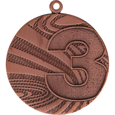 Designová kovová medaile Stupně vítězů Bronz 4 cm