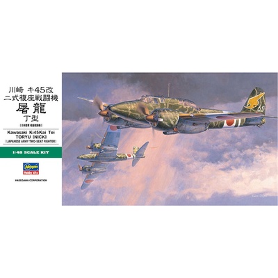 Hasegawa Kawasaki Ki45 Kai Tei Toryu Nick 1:48
