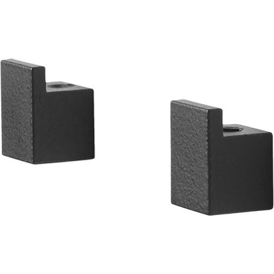 Závěsné háčky na produkty Kubus Black Audo Copenhagen