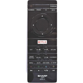 GENERAL SHARP GJ221-U - магическо съвместимо дистанционно управление на марката General (GJ221-U)
