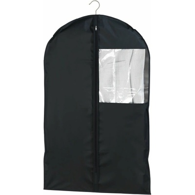 Čierny obal na oblek Wenk 100 × 60 cm