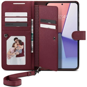 Image 1 of Spigen Калъф Spigen - Wallet S Plus, Galaxy S23, червен (8809896741217)