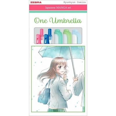 Zebra Manga Set One Umbrella 5 ks 56531 496743